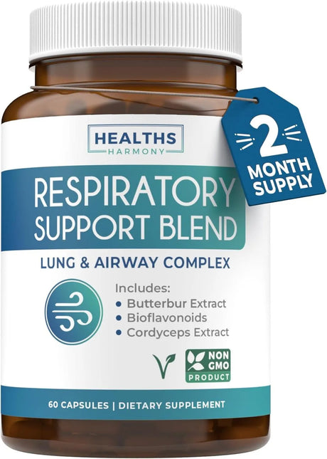 HEALTHS HARMONY - Healths Harmony Respiratory Support 60 Capsulas - The Red Vitamin MX - Suplementos Alimenticios - {{ shop.shopifyCountryName }}