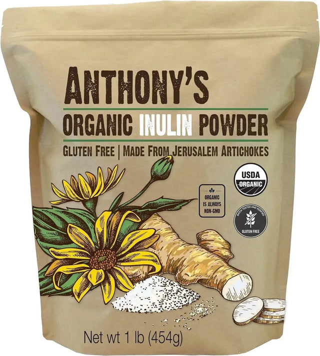 ANTHONY´S - Anthony's Organic Inulin Powder 454Gr. - The Red Vitamin MX - Suplementos Alimenticios - {{ shop.shopifyCountryName }}