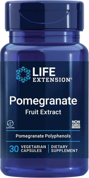 LIFE EXTENSION - Life Extension Pomegranate Fruit Extract 500Mg. 30 Capsulas - The Red Vitamin MX - Suplementos Alimenticios - {{ shop.shopifyCountryName }}