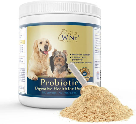 WNZ HEALTH - WNz Health Probiotics for Dogs Digestive Health Chicken & Bacon 180 Servicios - The Red Vitamin MX - Probióticos Para Perros - {{ shop.shopifyCountryName }}