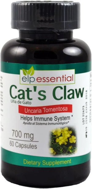 ELP ESSENTIAL - ELP ESSENTIAL Cat's Claw 700Mg. 60 Capsulas - The Red Vitamin MX - Suplementos Alimenticios - {{ shop.shopifyCountryName }}