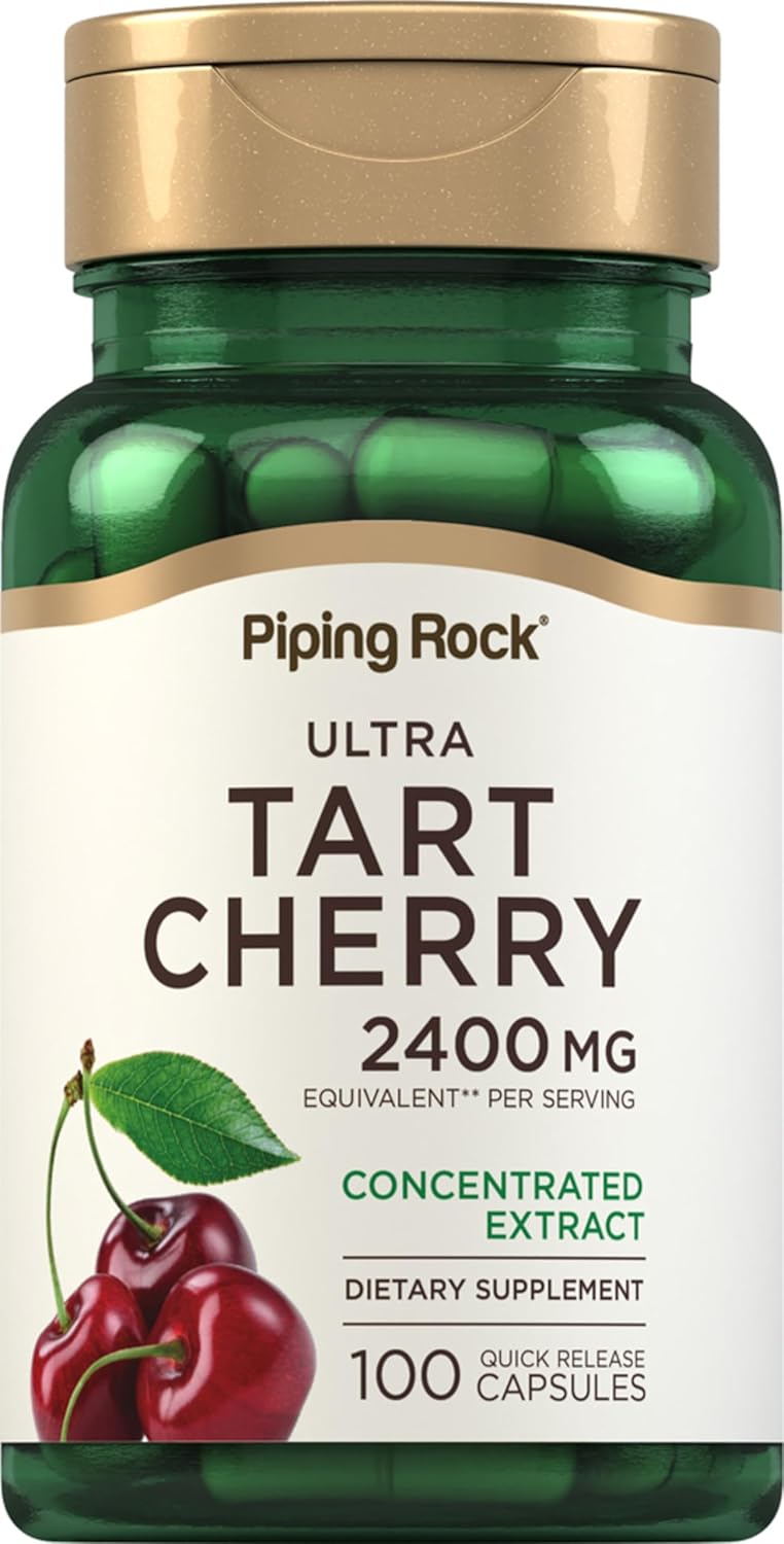 Piping Rock Tart Cherry 2400Mg. 100 Capsulas