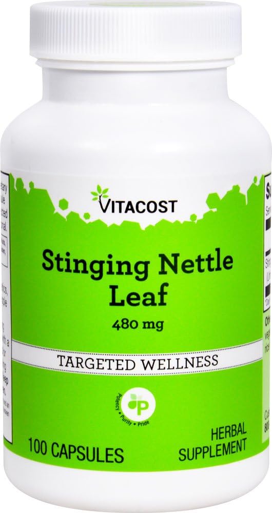 Vitacost Stinging Nettle Leaf 480Mg. 100 Capsulas