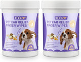 HICC PET - HICC PET Dog Ear Wipes Finger Honey Scent 50 Toallitas 2 Pack - The Red Vitamin MX - Cuidado Del Oído De Perros - {{ shop.shopifyCountryName }}