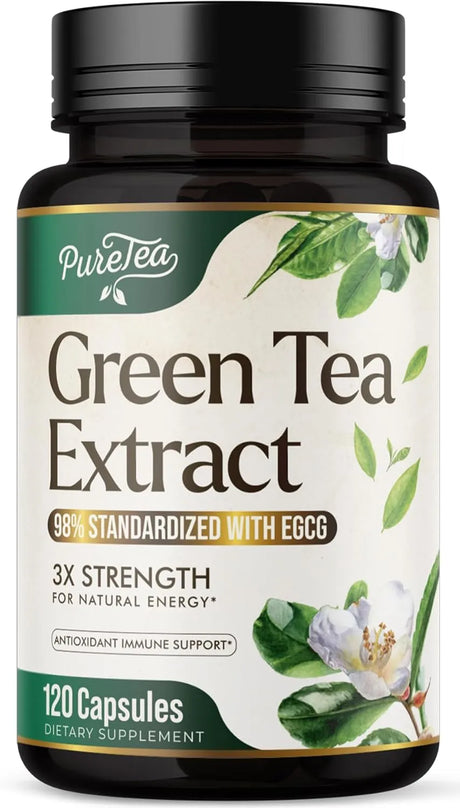 PURETEA - PureTea Green Tea Extract 1000Mg. 120 Capsulas - The Red Vitamin MX - Suplementos Alimenticios - {{ shop.shopifyCountryName }}