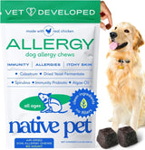 NATIVE PET - Native Pet Dog Allergy Chews 60 Masticables - The Red Vitamin MX - Remedios Para La Picazón De Perros - {{ shop.shopifyCountryName }}