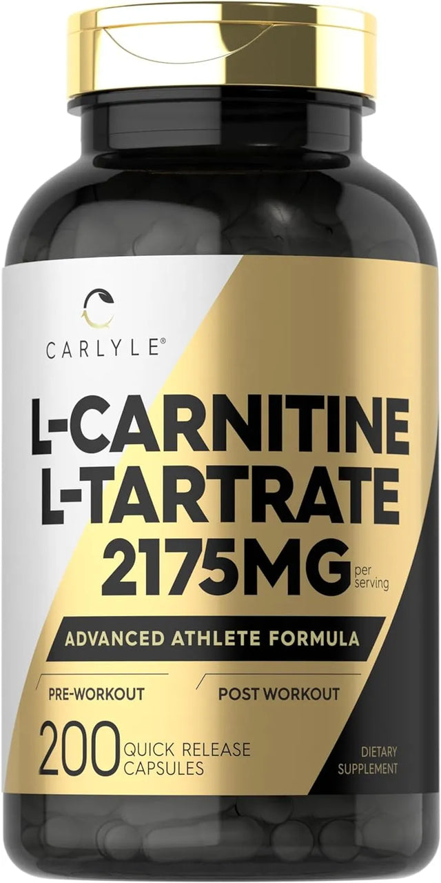 CARLYLE - Carlyle L Carnitine Tartrate 2175Mg. 200 Capsulas - The Red Vitamin MX - Suplementos Alimenticios - {{ shop.shopifyCountryName }}