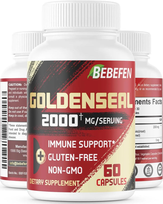 BEBEFEN - BEBEFEN Goldenseal Root 2000Mg. 60 Capsulas - The Red Vitamin MX - Suplementos Alimenticios - {{ shop.shopifyCountryName }}