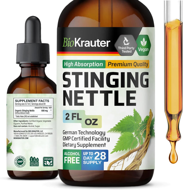 BIOKRAUTER - BIO KRAUTER Stinging Nettle Tincture 2 Fl.Oz. - The Red Vitamin MX - Suplementos Alimenticios - {{ shop.shopifyCountryName }}