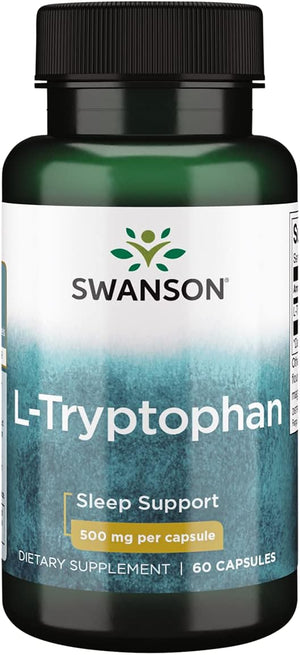 Swanson L-Tryptophan 500Mg. 60 Capsulas