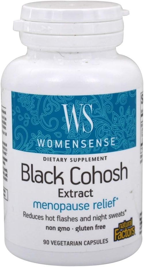 Natural Factors WomenSense Women's Black Cohosh Extract 40Mg. 90 Capsulas