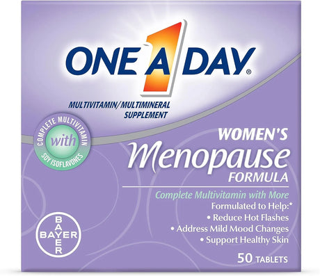 ONE A DAY - One A Day Women's Menopause Multivitamin 50 Tabletas - The Red Vitamin MX - Suplementos Alimenticios - {{ shop.shopifyCountryName }}