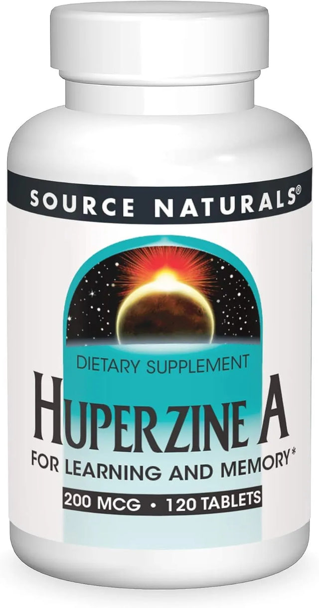 SOURCE NATURALS - Source Naturals Huperzine A 200mcg 120 Tabletas - The Red Vitamin MX - Suplementos Alimenticios - {{ shop.shopifyCountryName }}