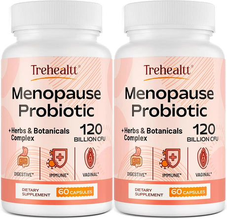 TREHEALTT - Trehealtt Menopause Probiotic 60 Capsulas 2 Pack - The Red Vitamin MX - Suplementos Alimenticios - {{ shop.shopifyCountryName }}