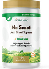 NaturVet No Scoot for Dogs Plus Pumpkin 155Gr.