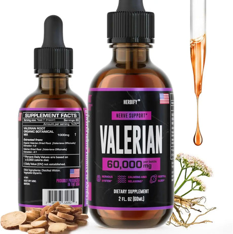 HERBIFY - HERBIFY Valerian Root Supplement 2 Fl.Oz. - The Red Vitamin MX - Suplementos Alimenticios - {{ shop.shopifyCountryName }}