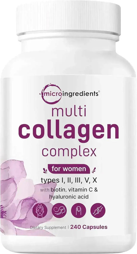 MICRO INGREDIENTS - Micro Ingredients Multi Collagen for Women 240 Capsulas - The Red Vitamin MX - Suplementos Alimenticios - {{ shop.shopifyCountryName }}