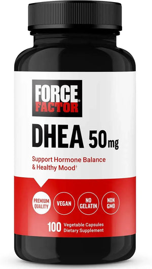 FORCE FACTOR - Force Factor DHEA 50Mg. 100 Capsulas - The Red Vitamin MX - Suplementos Alimenticios - {{ shop.shopifyCountryName }}