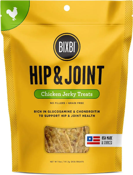 BIXBI - BIXBI Hip & Joint Support Chicken Jerky Dog Treats 141Gr. - The Red Vitamin MX - Cuidado De Cadera Y Articulaciones Para Perros - {{ shop.shopifyCountryName }}