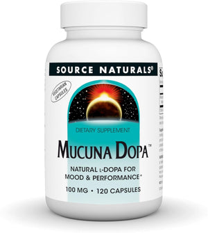 SOURCE NATURALS - Source Naturals Mucuna Dopa 120 Capsulas - The Red Vitamin MX - Suplementos Alimenticios - {{ shop.shopifyCountryName }}