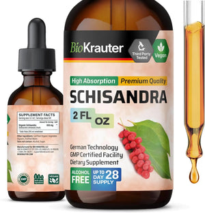 BIOKRAUTER - BIO KRAUTER Schisandra Berry Drops 2 Fl.Oz. - The Red Vitamin MX - Suplementos Alimenticios - {{ shop.shopifyCountryName }}