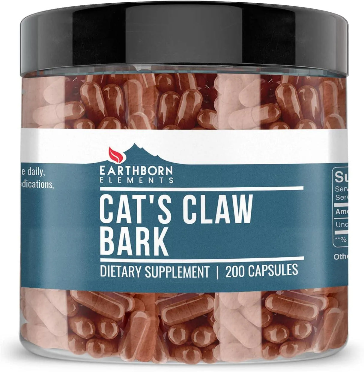 EARTHBORN ELEMENTS - Earthborn Elements Cat's Claw Bark 200 Capsulas - The Red Vitamin MX - Suplementos Alimenticios - {{ shop.shopifyCountryName }}