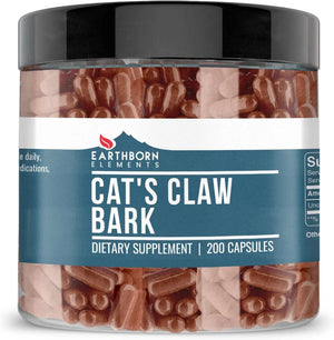 EARTHBORN ELEMENTS - Earthborn Elements Cat's Claw Bark 200 Capsulas - The Red Vitamin MX - Suplementos Alimenticios - {{ shop.shopifyCountryName }}