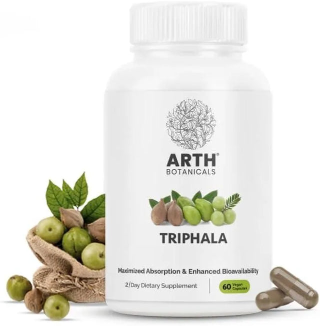 ARTH BOTANICALS - Arth Botanicals Triphala 60 Capsulas - The Red Vitamin MX - Suplementos Alimenticios - {{ shop.shopifyCountryName }}