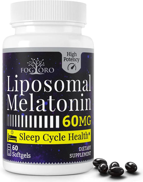 FOGORO - Fogoro Melatonin 60Mg. 60 Capsulas Blandas - The Red Vitamin MX - Suplementos Alimenticios - {{ shop.shopifyCountryName }}