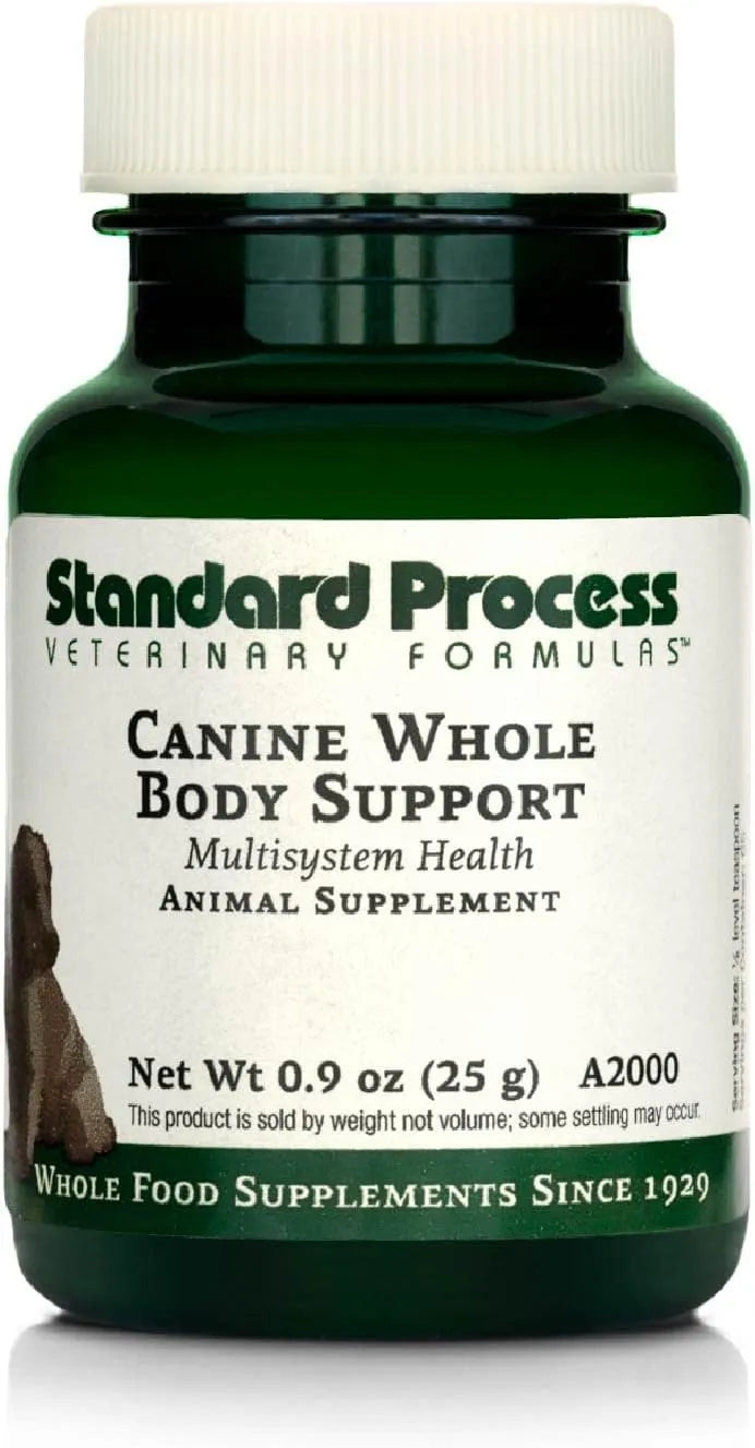 STANDARD PROCESS - Standard Process Inc. Canine Whole Body Support 25Gr. - The Red Vitamin MX - Multivitamínicos Para Perros - {{ shop.shopifyCountryName }}