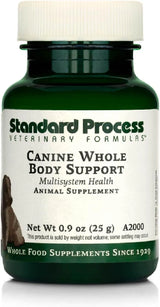 STANDARD PROCESS - Standard Process Inc. Canine Whole Body Support 25Gr. - The Red Vitamin MX - Multivitamínicos Para Perros - {{ shop.shopifyCountryName }}