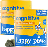HAPPY PAWS - Happy Paws Cognitive Supplement for Dogs 100 Masticables 2 Pack - The Red Vitamin MX - Multivitamínicos Para Perros - {{ shop.shopifyCountryName }}