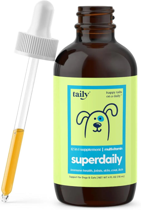 TAILY - Taily Multivitamin with Liquid Collagen for Dogs and Cats 4 Fl.Oz. - The Red Vitamin MX - Multivitamínicos Para Perros - {{ shop.shopifyCountryName }}