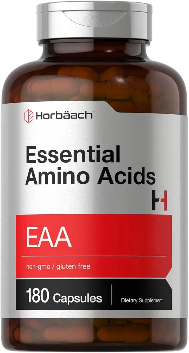 HORBAACH - Horbaach Essential Amino Acids 180 Capsulas - The Red Vitamin MX - Suplementos Alimenticios - {{ shop.shopifyCountryName }}