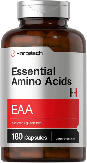 HORBAACH - Horbaach Essential Amino Acids 180 Capsulas - The Red Vitamin MX - Suplementos Alimenticios - {{ shop.shopifyCountryName }}