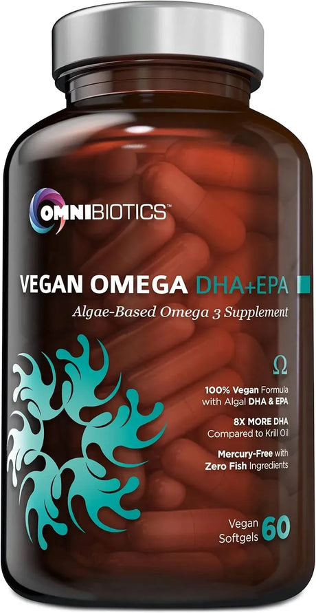 OMNIBIOTICS - OmniBiotics Vegan Omega 3 DHA EPA 60 Capsulas - The Red Vitamin MX - Suplementos Alimenticios - {{ shop.shopifyCountryName }}