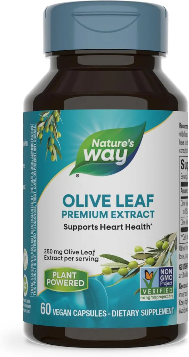 NATURE'S WAY - Nature's Way Olive Leaf Premium Extract 250Mg. 60 Capsulas - The Red Vitamin MX - Suplementos Alimenticios - {{ shop.shopifyCountryName }}