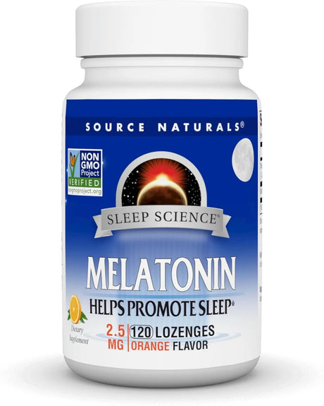 SOURCE NATURALS - Source Naturals Melatonin 2.5Mg. 120 Tabletas - The Red Vitamin MX - Suplementos Alimenticios - {{ shop.shopifyCountryName }}