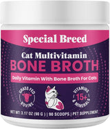 Special Breed Cat Multivitamin with Grass-Fed Beef Bone Broth 90Gr.