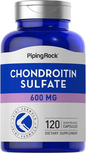 PIPING ROCK - Piping Rock Chondroitin Sulfate 600Mg. 120 Capsulas - The Red Vitamin MX - Suplementos Alimenticios - {{ shop.shopifyCountryName }}