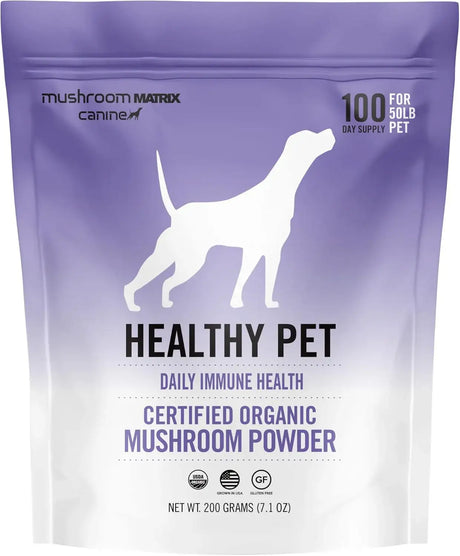 OM - Om Mushroom Matrix Healthy Pet Mushroom Supplement 200Gr. - The Red Vitamin MX - Suplementos Herbales Para Perros - {{ shop.shopifyCountryName }}