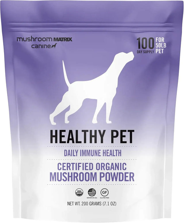 OM - Om Mushroom Matrix Healthy Pet Mushroom Supplement 200Gr. - The Red Vitamin MX - Suplementos Herbales Para Perros - {{ shop.shopifyCountryName }}