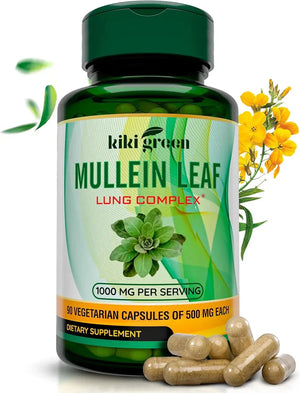 KIKI GREEN - KIKI Green Mullein Leaf Extract 90 Capsulas - The Red Vitamin MX - Suplementos Alimenticios - {{ shop.shopifyCountryName }}