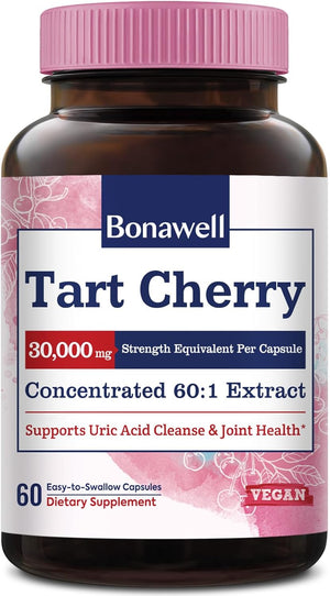 Bonawell Tart Cherry 60:1 Extract 30,000Mg. 60 Capsulas