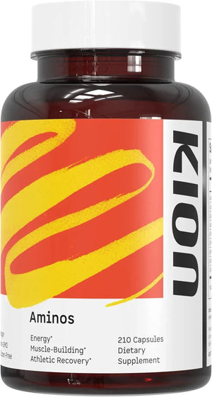 KION - Kion Aminos Essential Amino Acids 210 Capsulas - The Red Vitamin MX - Suplementos Alimenticios - {{ shop.shopifyCountryName }}