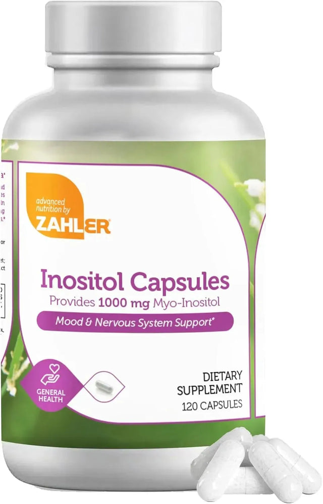 ZAHLER - Zahler Inositol 1000Mg. 120 Capsulas - The Red Vitamin MX - Suplementos Alimenticios - {{ shop.shopifyCountryName }}