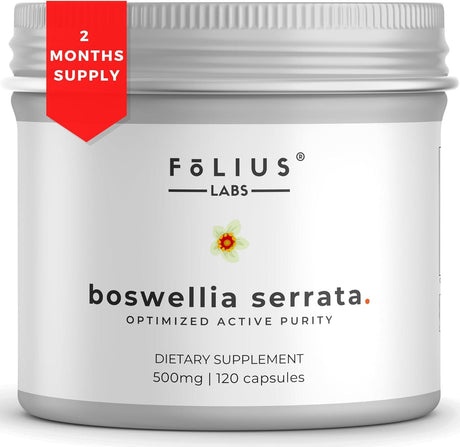 FOLIUS LABS - FOLIUS LABS Boswellia Serrata Extract 500Mg. 120 Capsulas - The Red Vitamin MX - Suplementos Alimenticios - {{ shop.shopifyCountryName }}