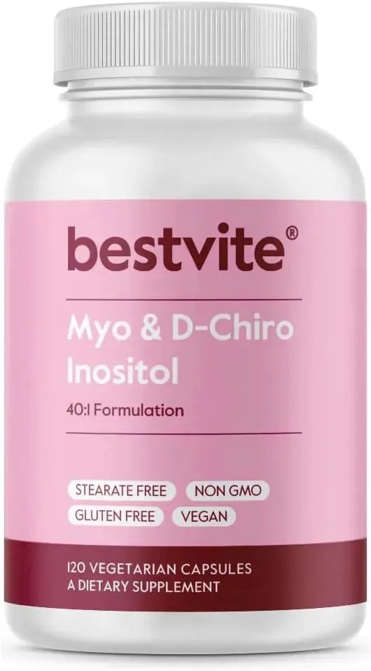 BESTVITE - BESTVITE Myo & D-Chiro Inositol 120 Capsulas - The Red Vitamin MX - Suplementos Alimenticios - {{ shop.shopifyCountryName }}