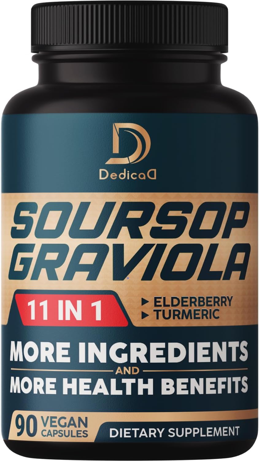 DEDICAD Soursop Graviola 90 Capsulas