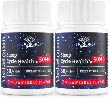 FOGORO - Fogoro Powerful Melatonin 50Mg. 60 Tabletas 2 Pack - The Red Vitamin MX - Suplementos Alimenticios - {{ shop.shopifyCountryName }}